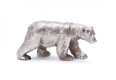 Rottenecker Bronzefigur Eisbär groß
