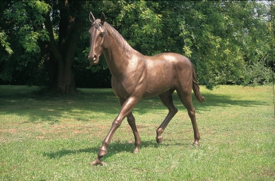 Rottenecker  Bronzefigur Pferd Limbo
