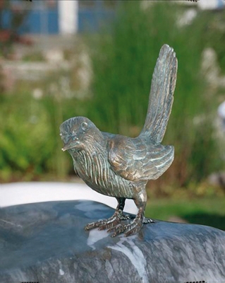 Rottenecker Bronzefigur Vogel