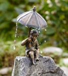 Rottenecker Bronzefigur Schutzengel