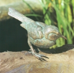 Rottenecker Bronzefigur Heckenbraunelle