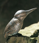 Rottenecker Bronzefigur Eisvogel