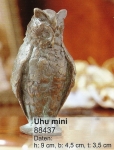 Rottenecker Bronzefigur Uhu mini