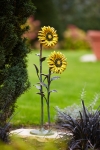 Rottenecker Bronzefigur Sonnenblumen