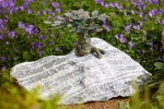 Rottenecker Bronzefigur Bonsai klein auf Granit