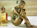 Rottenecker Bronzefigur Jeanette